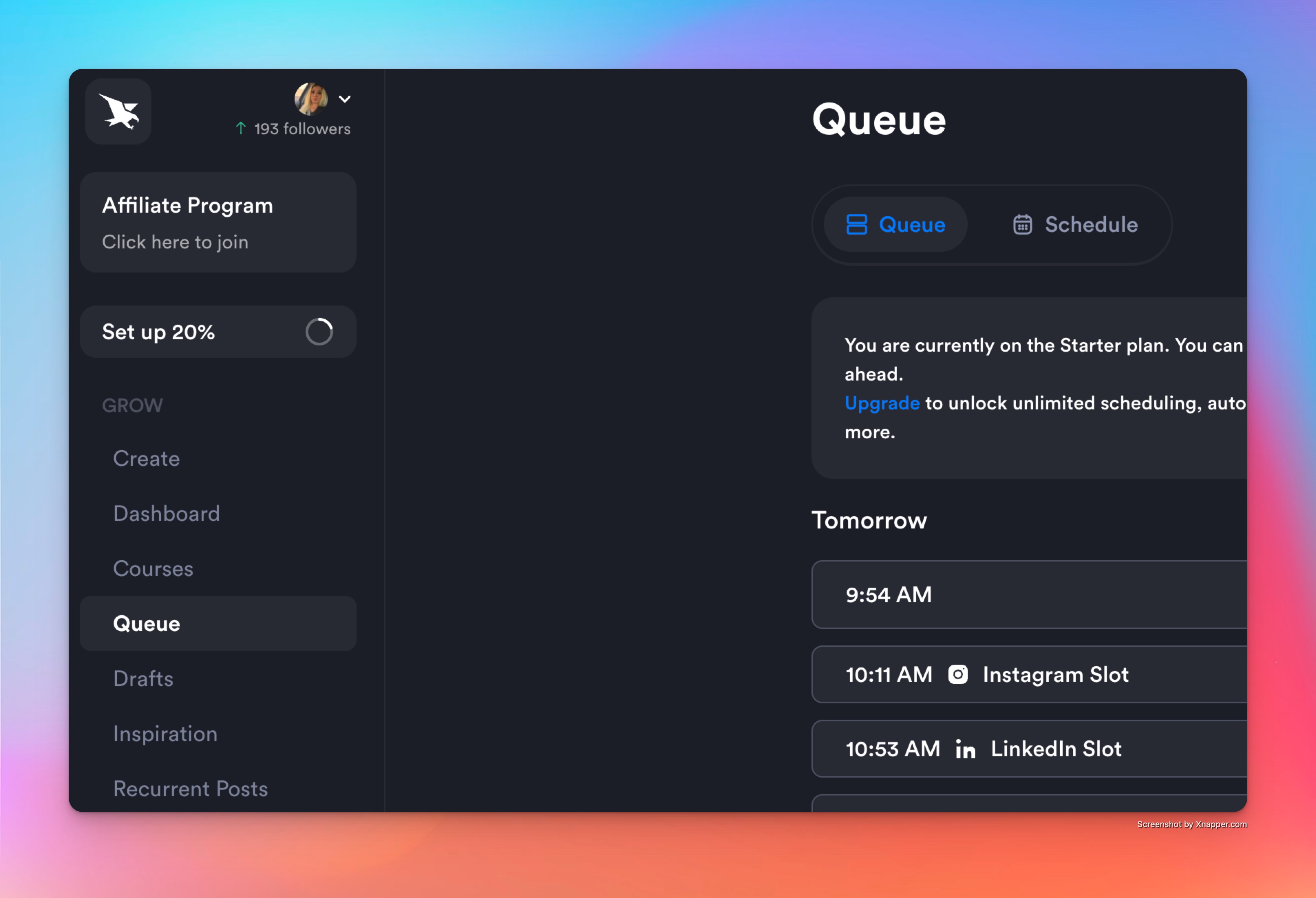 Hype Fury Interface